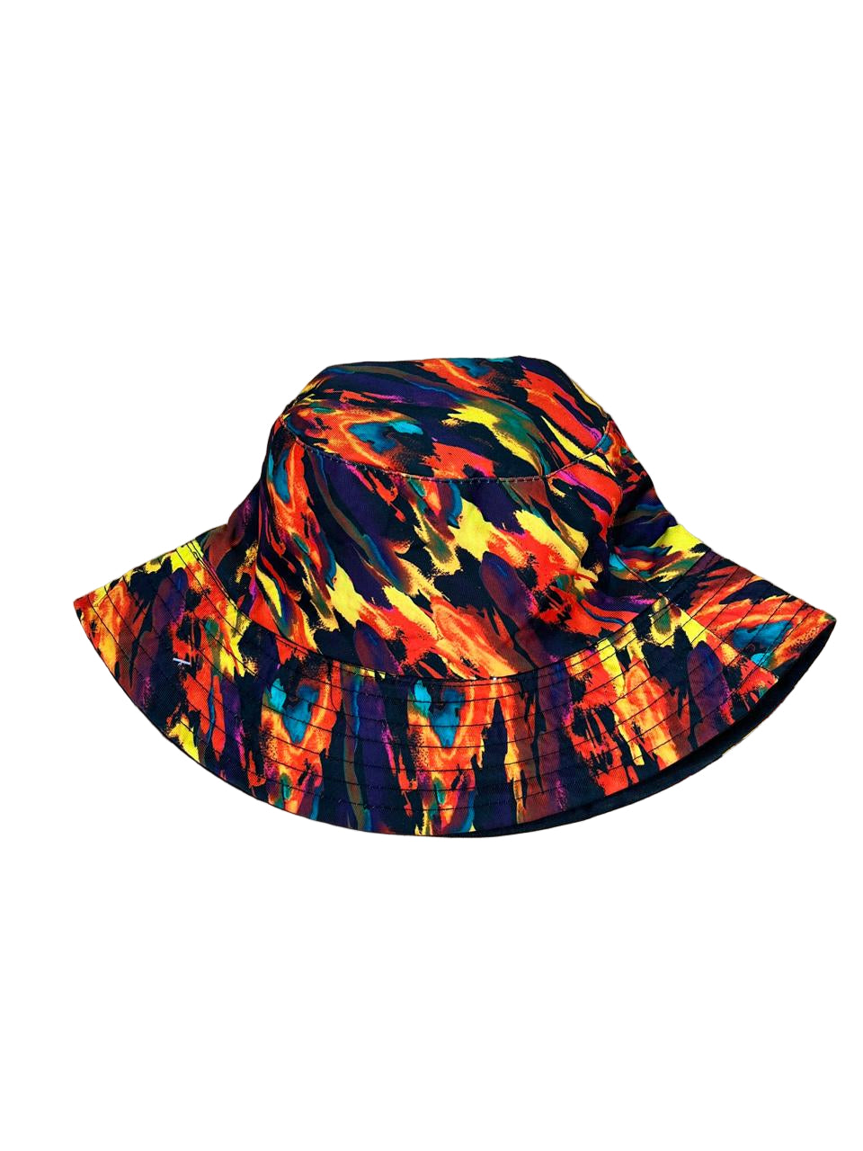 Malticolor/ Black Bucket Hat