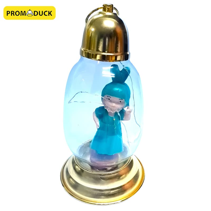 Cartoon Ramadan Characters Golden Metal Lantern | Fanous