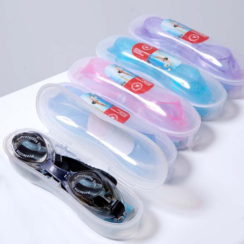 Swimming Googles In Hard Plastic Case