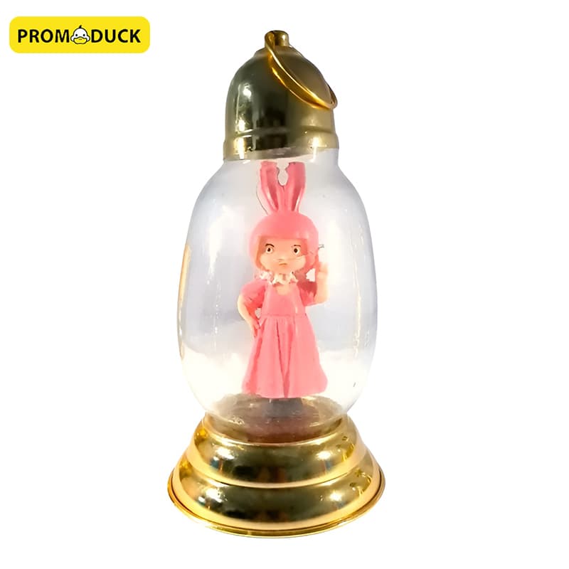 Cartoon Ramadan Characters Golden Metal Lantern | Fanous