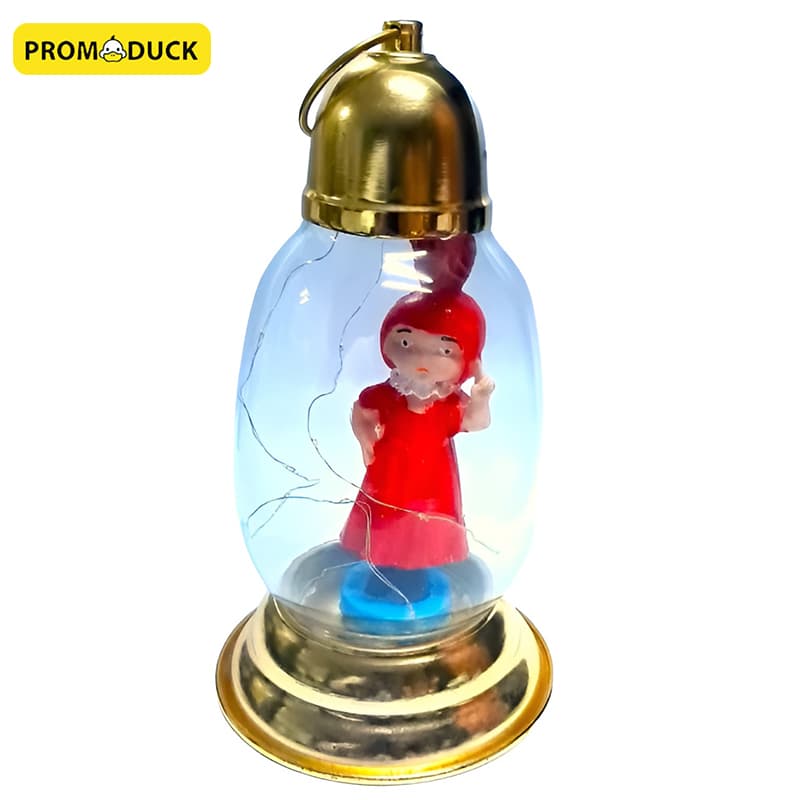 Cartoon Ramadan Characters Golden Metal Lantern | Fanous
