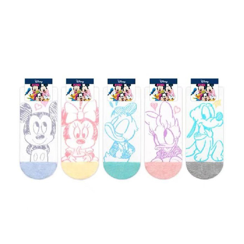 Disney Cartoon Doodle Socks