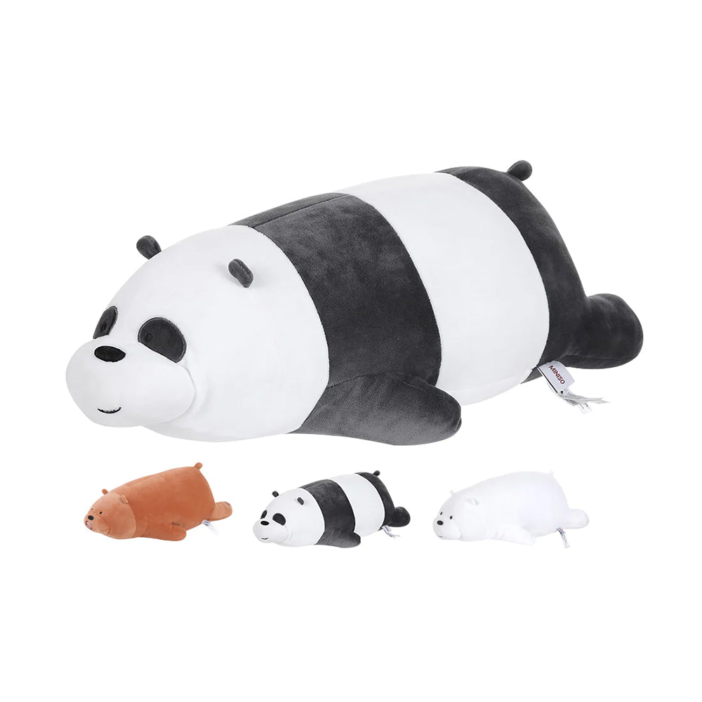 WE BARE BEARS LARGE LYING PLUSH TOY CUTE THROW PILLOW STUFFED ANIMAL
