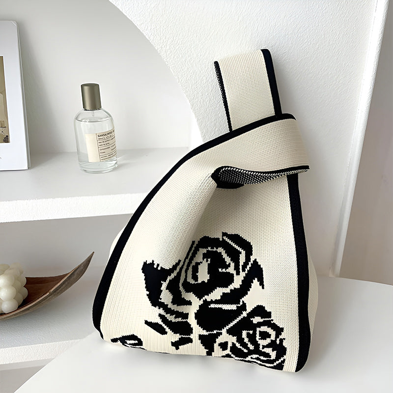 BLACK ROSE - The New Tote Bag Edition