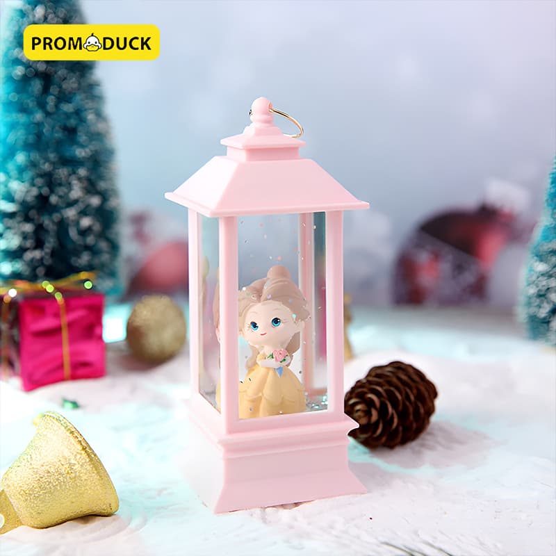 Disney Princess | Lantern Shaped Glitter Water Spinner with Warm White LED