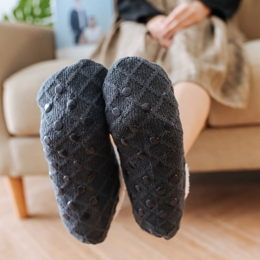 Knitted Sherpa slipper✨
