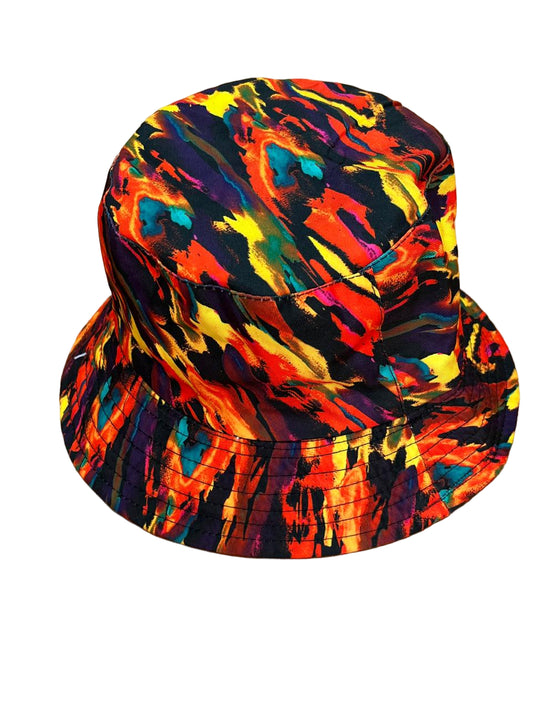 Malticolor/ Black Bucket Hat