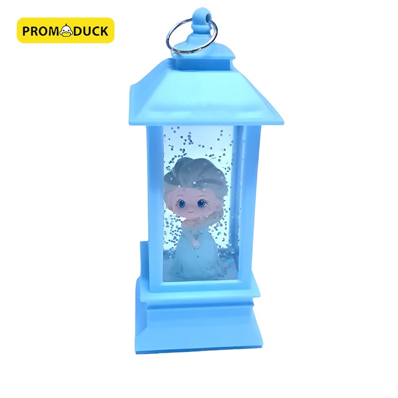 Disney Princess | Lantern Shaped Glitter Water Spinner with Warm White LED