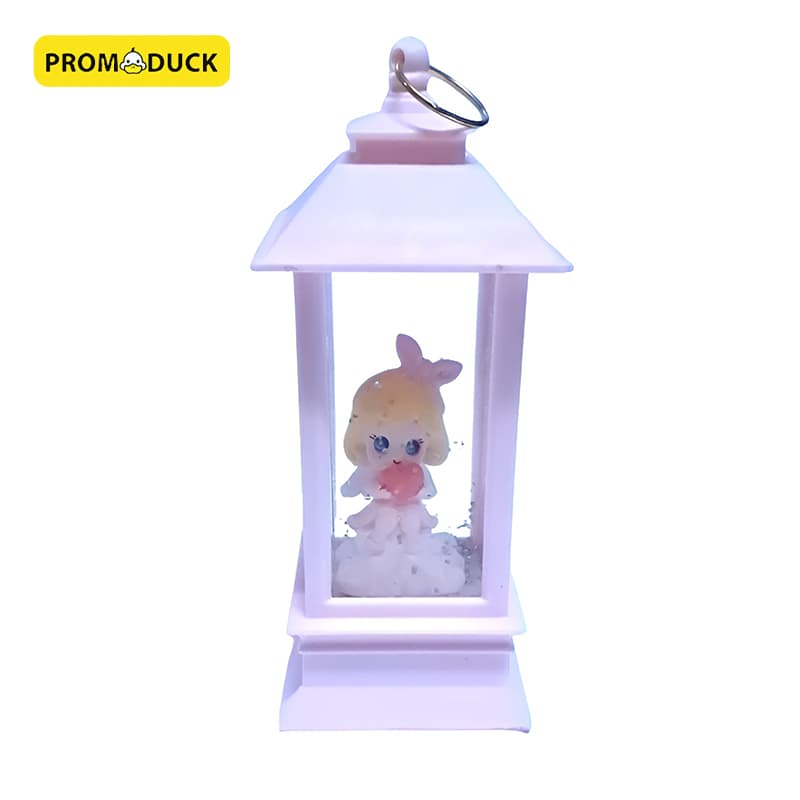 Disney Princess | Lantern Shaped Glitter Water Spinner with Warm White LED