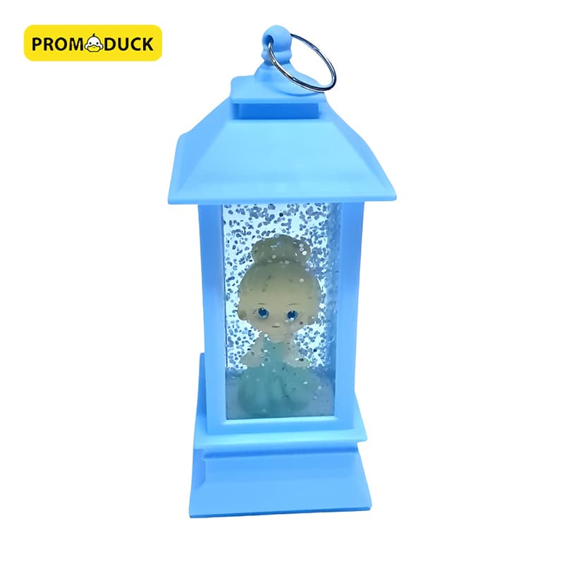Disney Princess | Lantern Shaped Glitter Water Spinner with Warm White LED