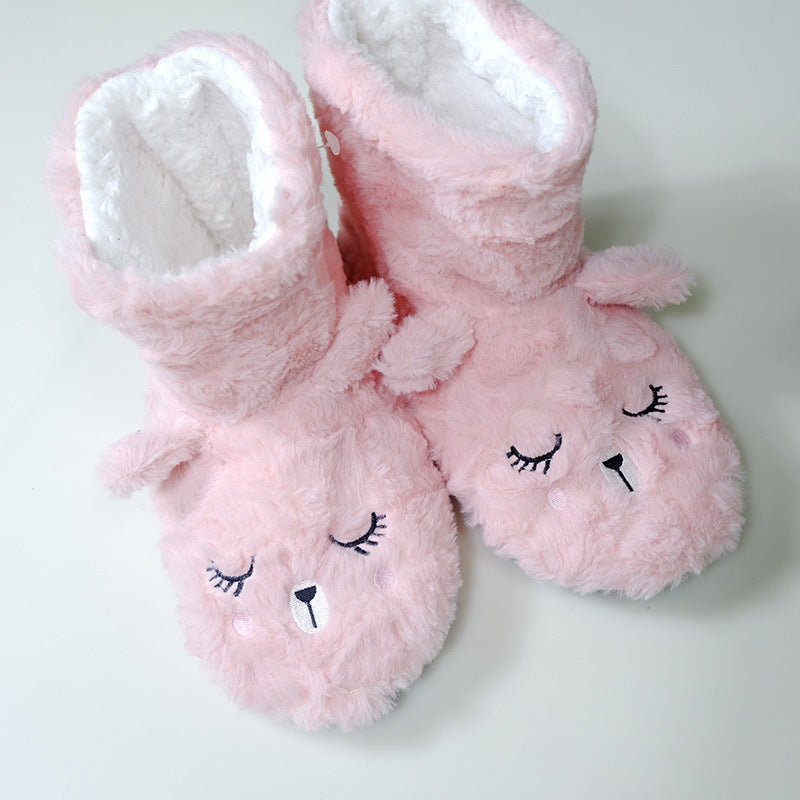 cute Fluffy slipper Plush for women