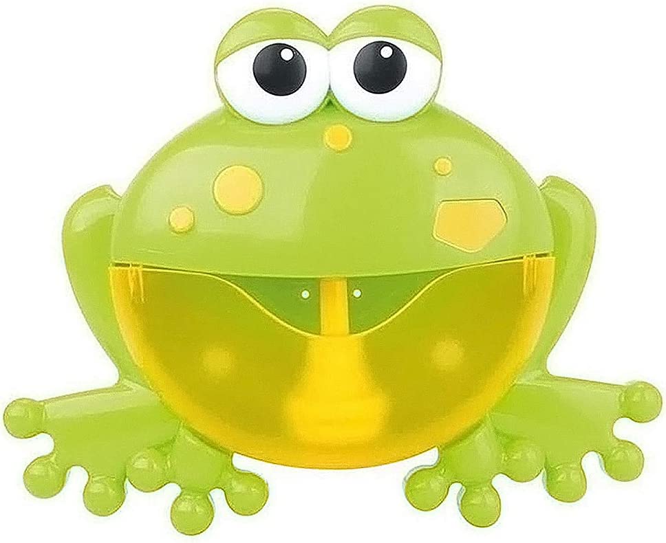 Baby Bath Bubble Toy BubblE Frog Blower Machine Maker